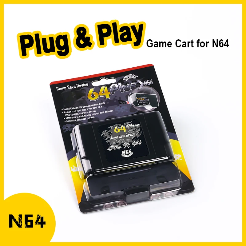Retro Gaming N64 - Kartu Permainan Retro 340 In 1
