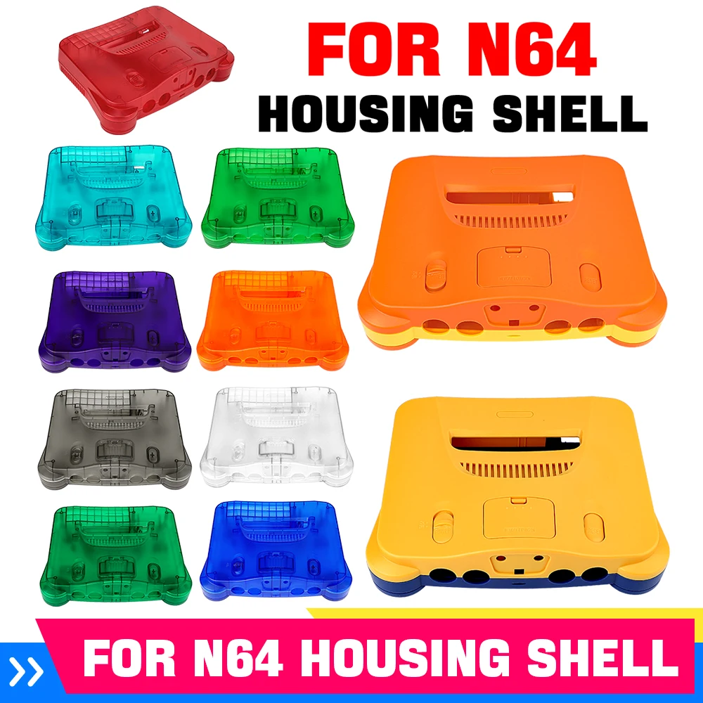 Retro Gaming N64 - 11 WARNA Pengganti Casing Konsol Video