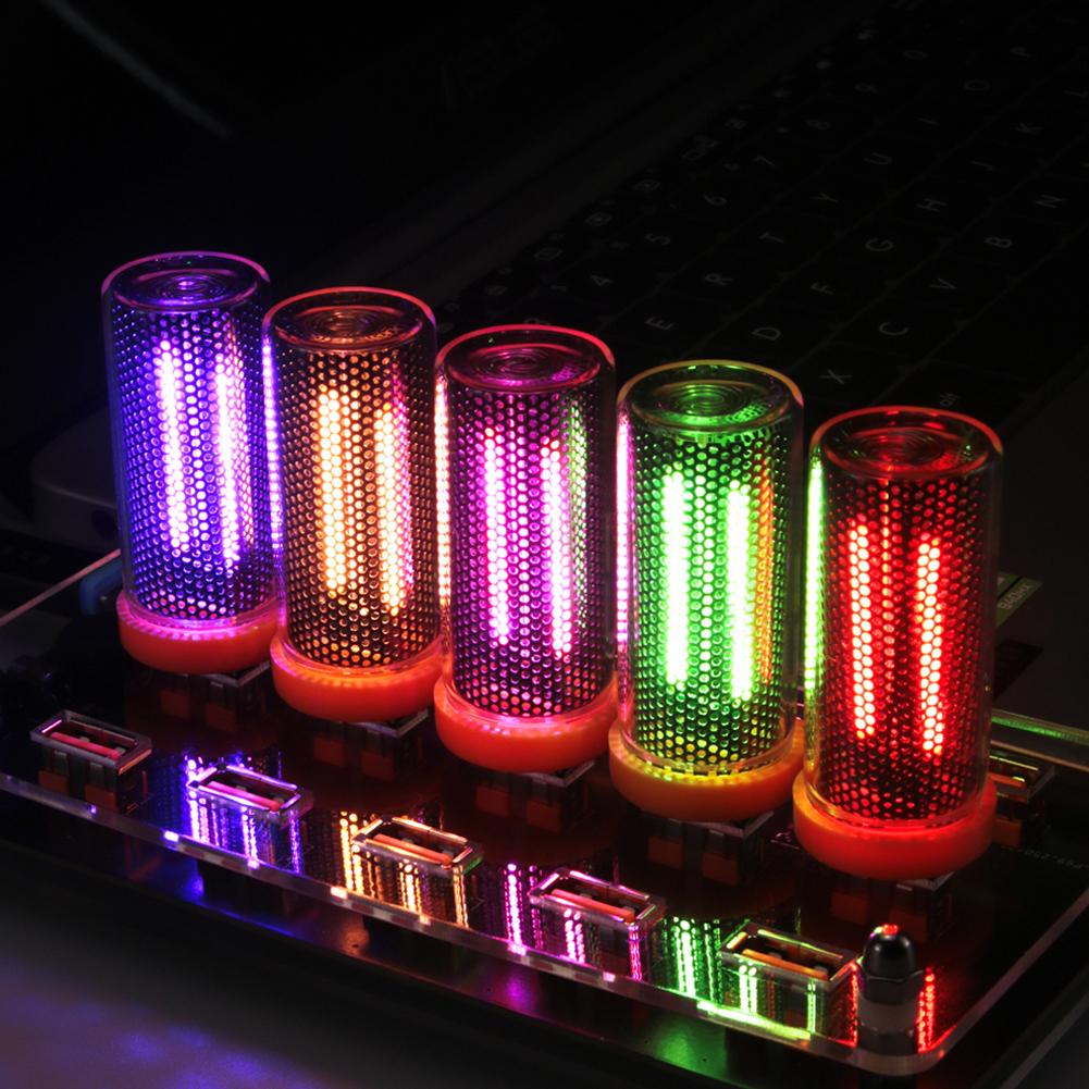 Retro Gaming Youtube - Lampu Tabung Nixie LED RGB Lampu