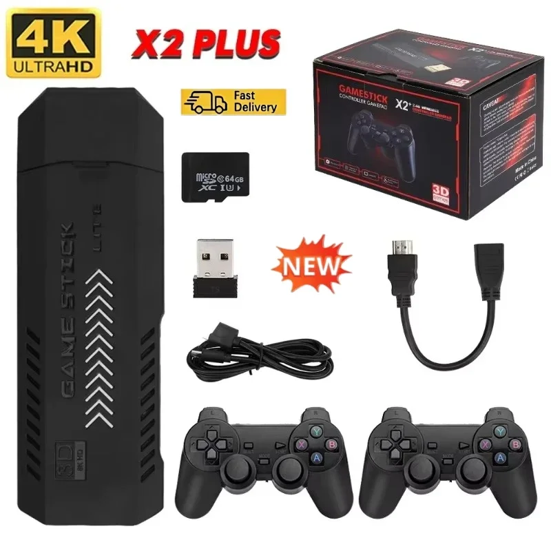 Konsol Game Retro 3D HD 4K X2P - Retro Gaming N64 ulasan dan harga