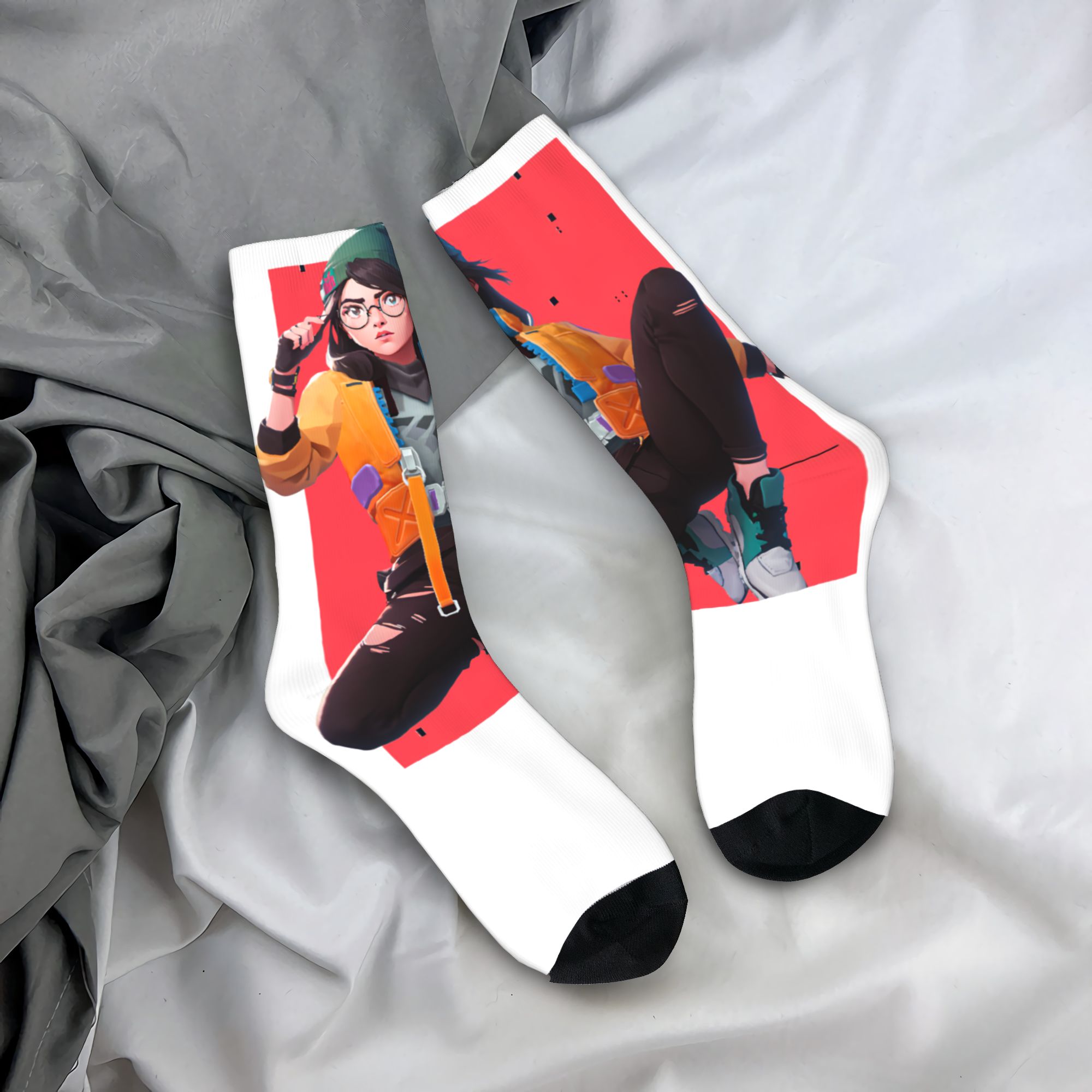 Kaus Kaki Gaming Anime Killjoy - Retro Gaming Youtube ulasan dan harga