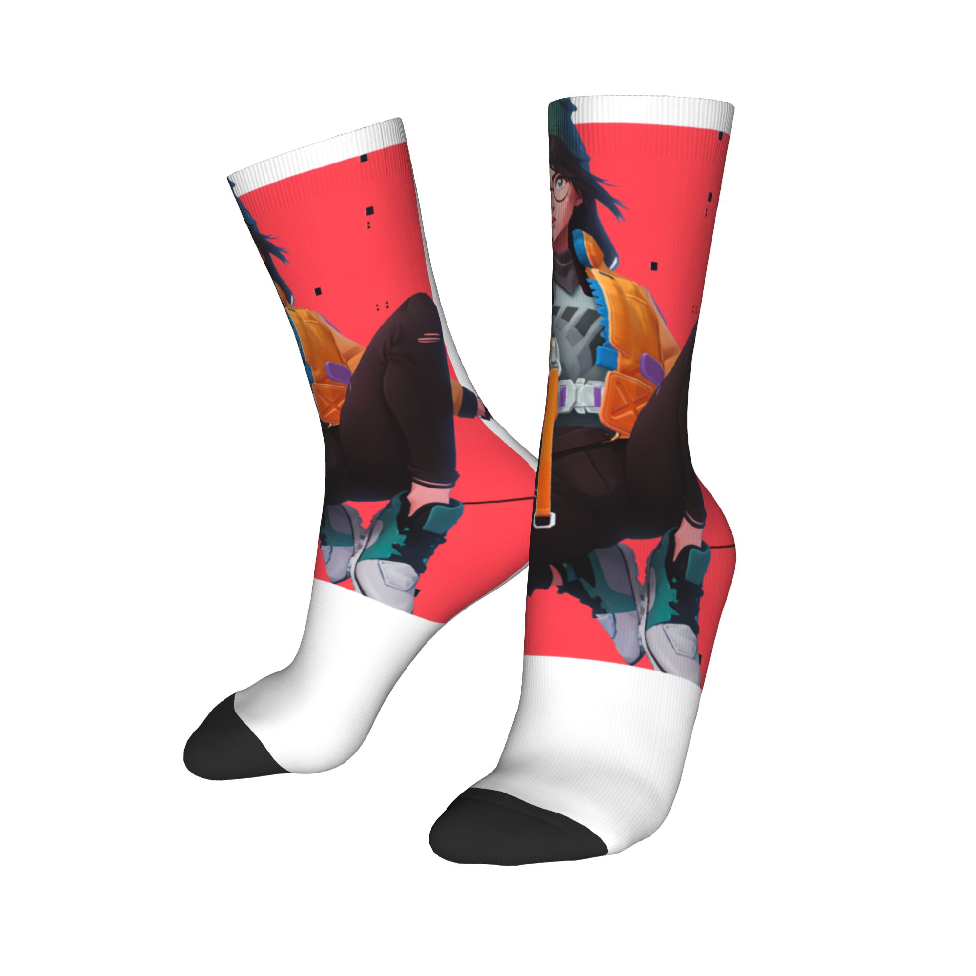 Kaus Kaki Gaming Anime Killjoy - Retro Gaming Youtube ulasan dan harga