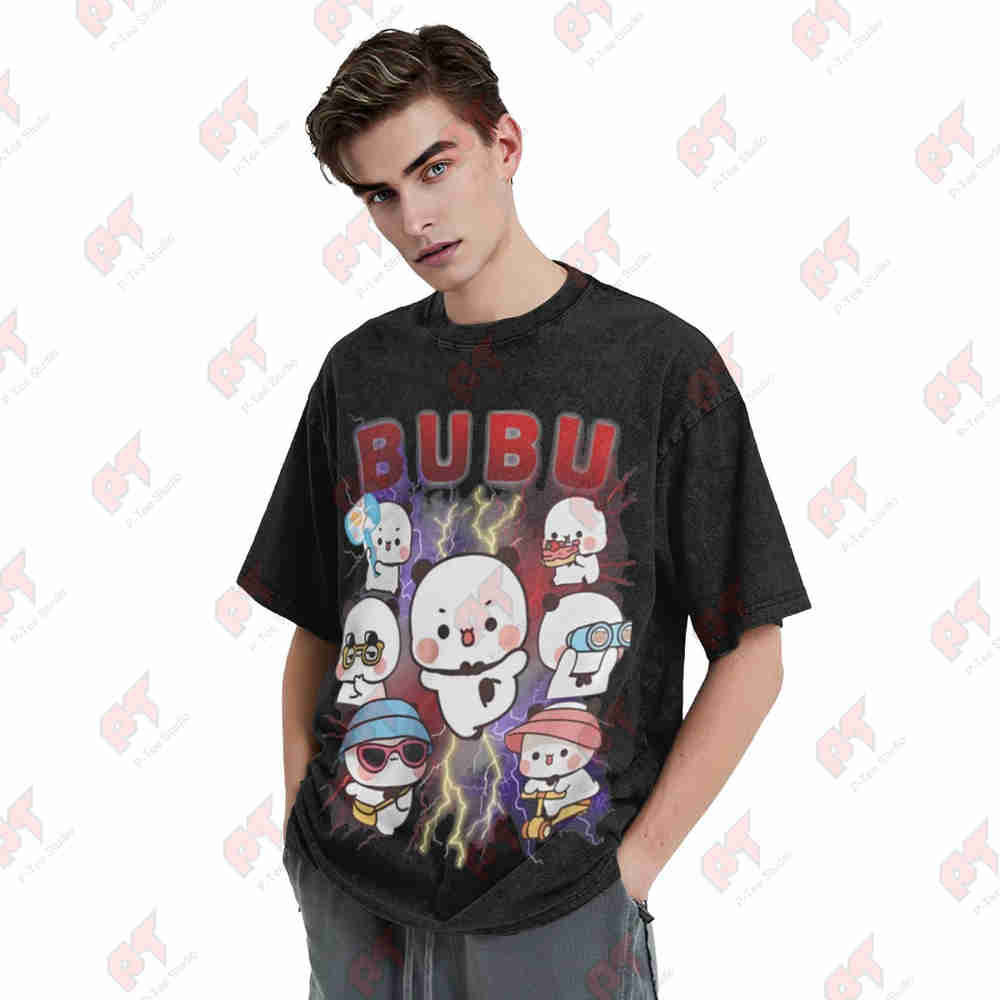 Kaos Bubu Dudu dengan Desain R - Retro Gaming T Shirt ulasan dan harga