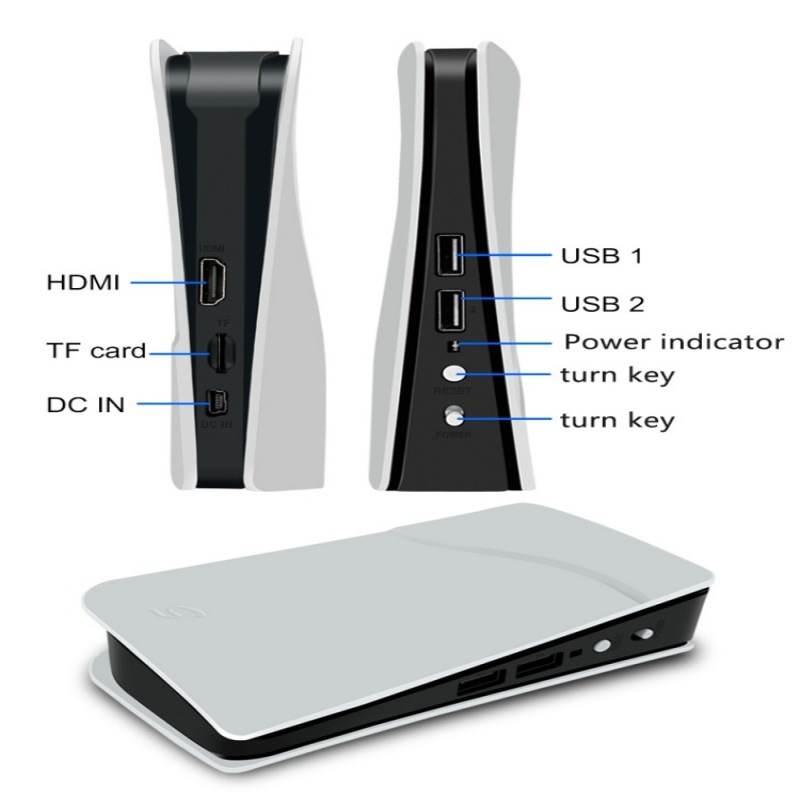 Konsol Game TV Retro 4K dengan - Retro Gaming Kiosk ulasan dan harga