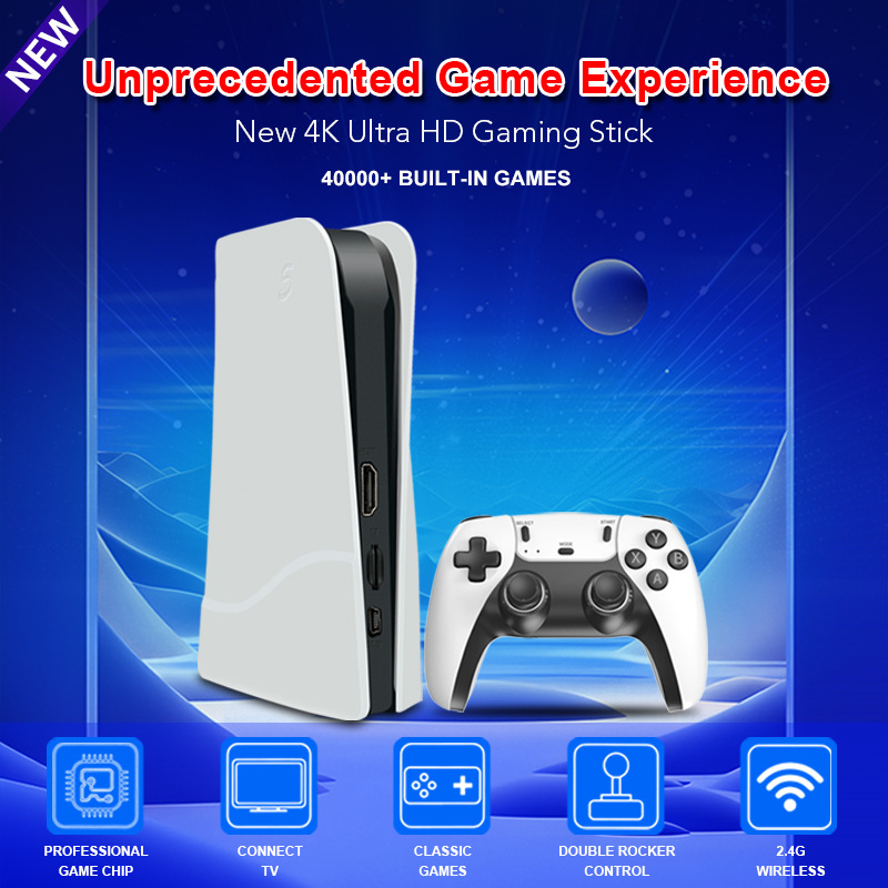 Konsol Game TV Retro 4K dengan - Retro Gaming Kiosk ulasan dan harga