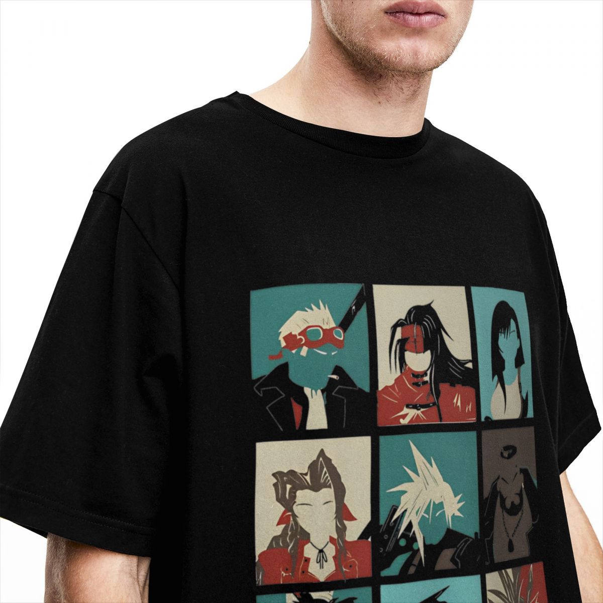 Fantasy Final 7 T-Shirt Poster - Retro Gaming T Shirt ulasan dan harga