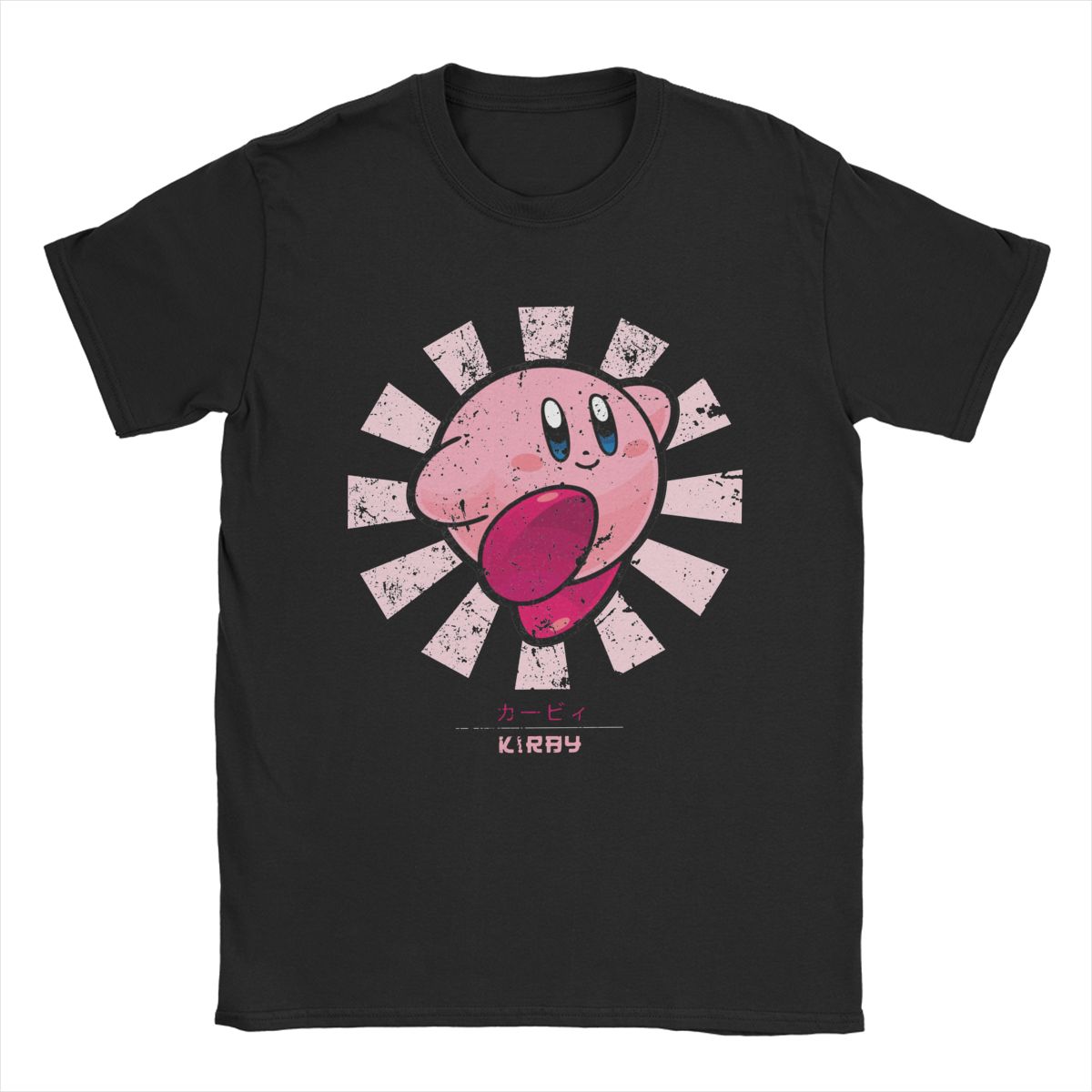 Kirbys Retro Japanese T-Shirts - Retro Gaming T Shirt ulasan dan harga